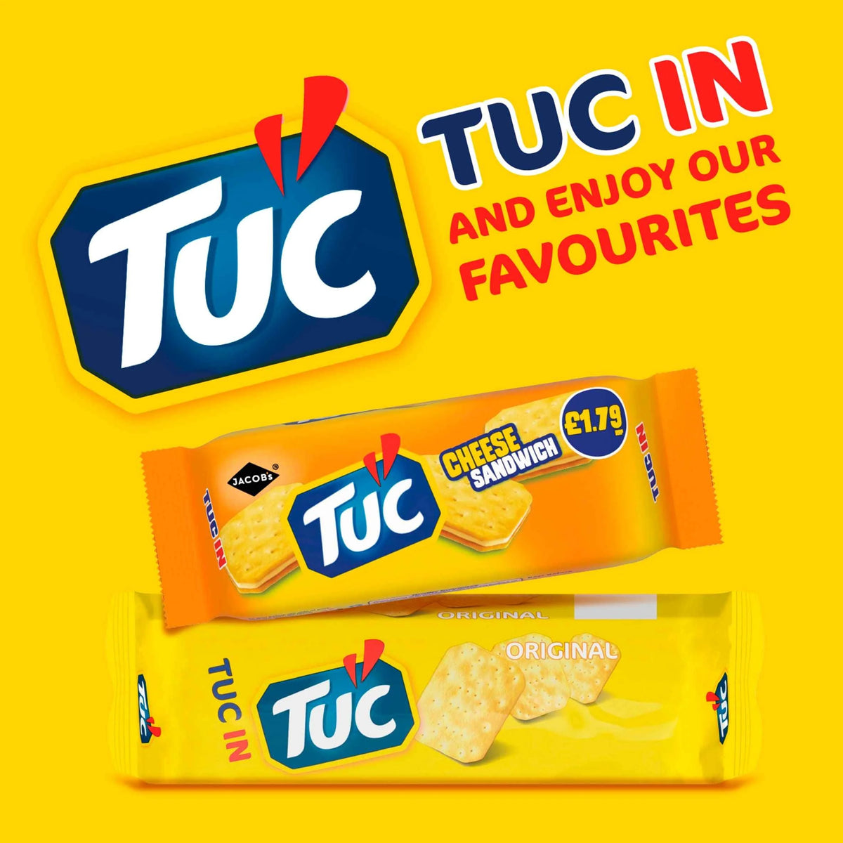 Tuc Original Snack Crackers 150g by JACOB'S
