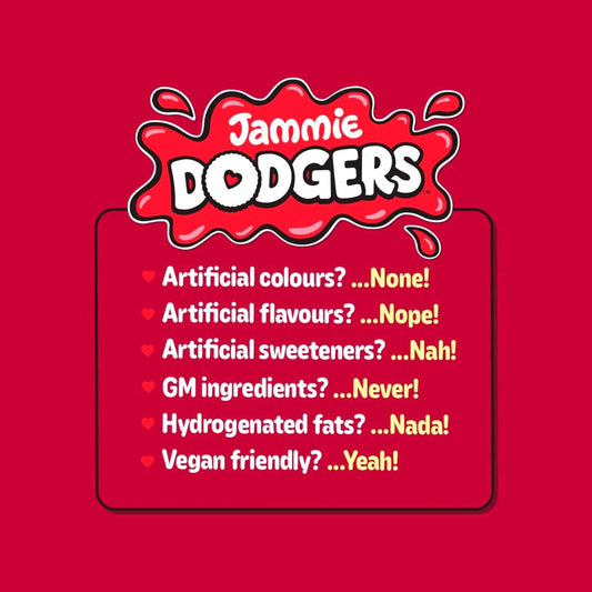 Jammie Dodgers Biscuits 140g by BURTONS