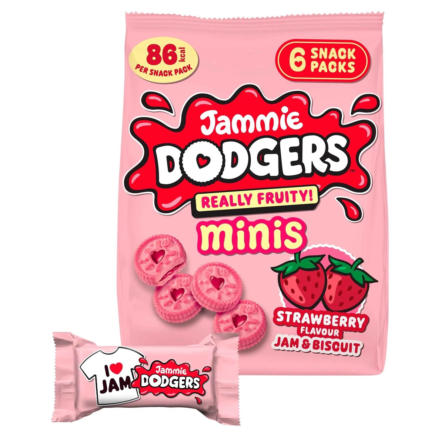 s Really Fruity Strawberry by Jammie DODGER