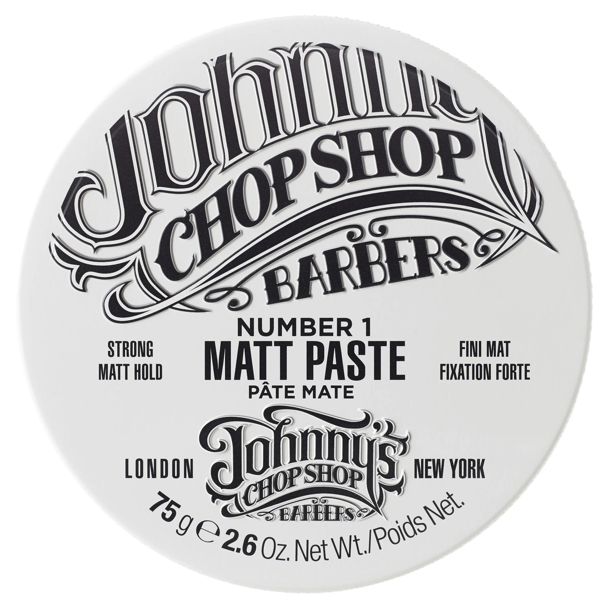 Chop Shop Number 1 Matt Paste 75g by JOHNNY'S