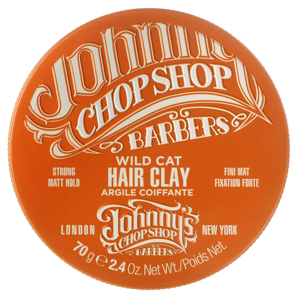 Chop Shop Wild Cat Hair Clay 70g by JOHNNY'S