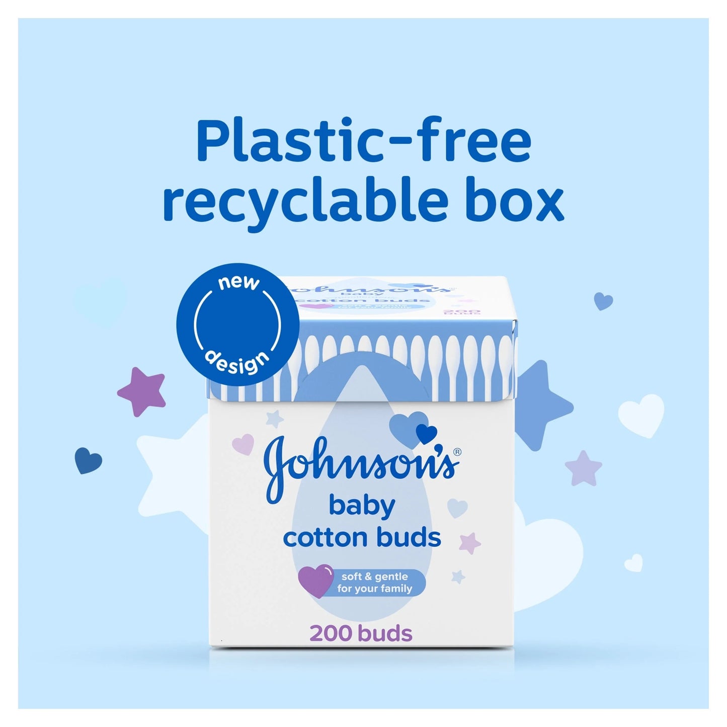 Johnson's Baby Cotton Buds 200 Pack by Johnson’s