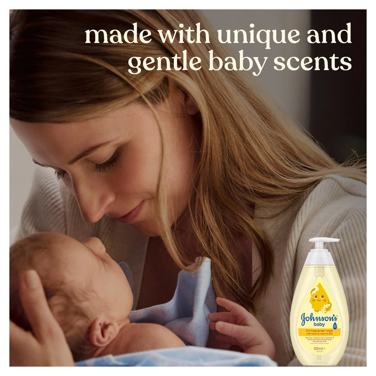 Johnson's Top-to-toe Wash 500ml by Johnson’s