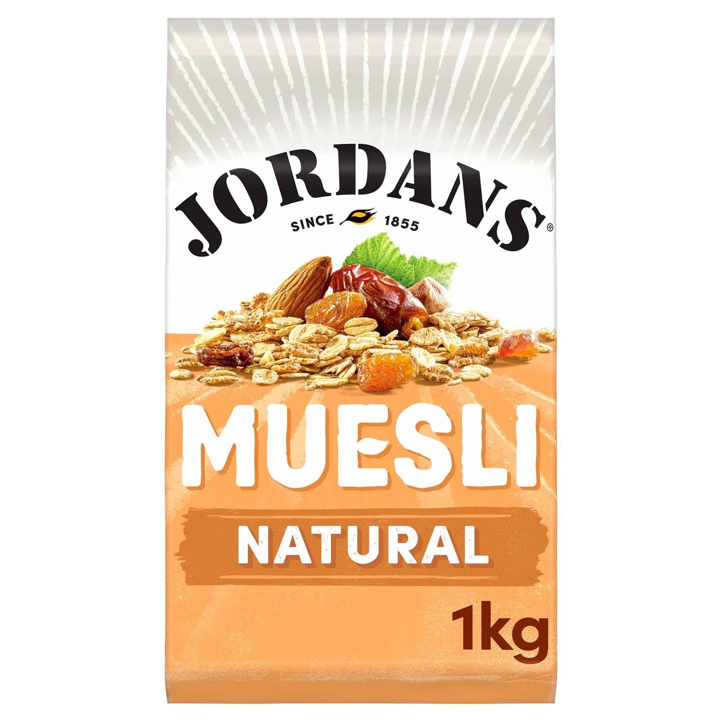 Natural Muesli 1kg by JORDANS