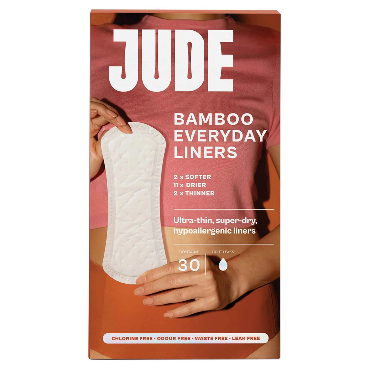 Bamboo Everyday Liners 30 Pieces by Jude