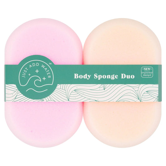 Body Sponge Duo by JUST ADD WATER