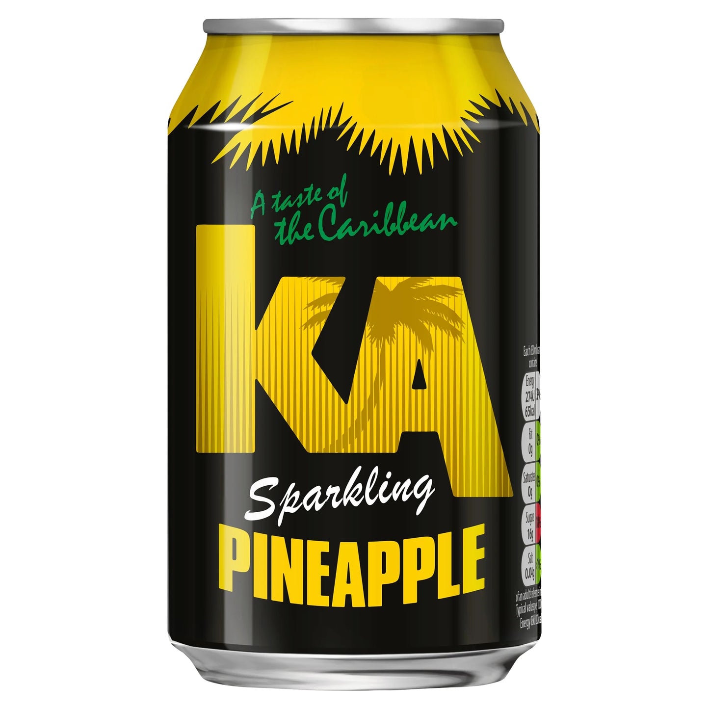 Ka Sparkling Pineapple 330ml Can by K.A.