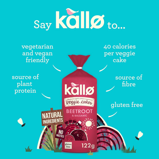 Beetroot Veggie Cakes 122g by kallo