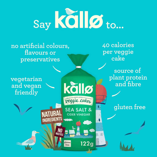 Lentil & Pea Veggie Cakes Sea Salt & by kallo