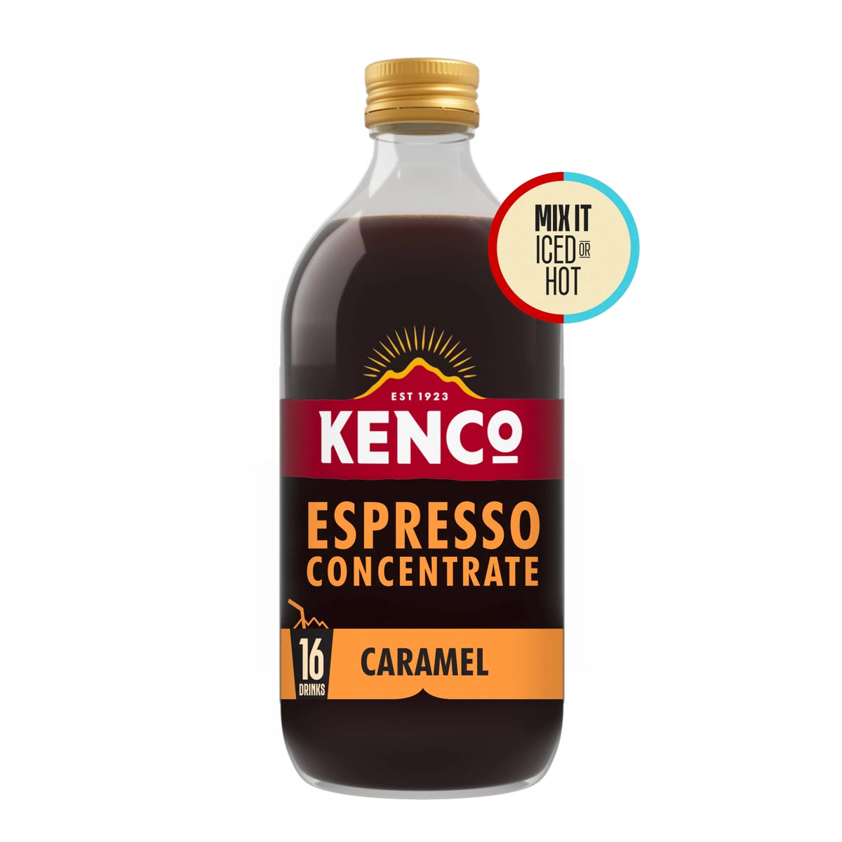Iced Hot Espresso Concentrate Caramel by KENCO