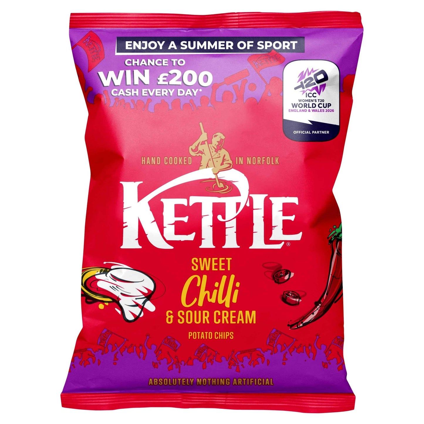 Potato Chips - Sweet Chilli & Sour by KETTLE
