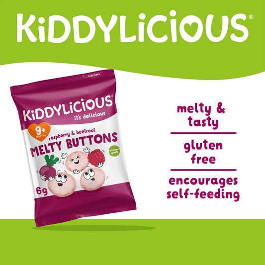 Buttons Raspberry & Beetroot 30g by KIDDYLICIOUS