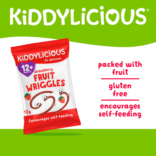 Multi Wriggles Strawberry 48g by KIDDYLICIOUS