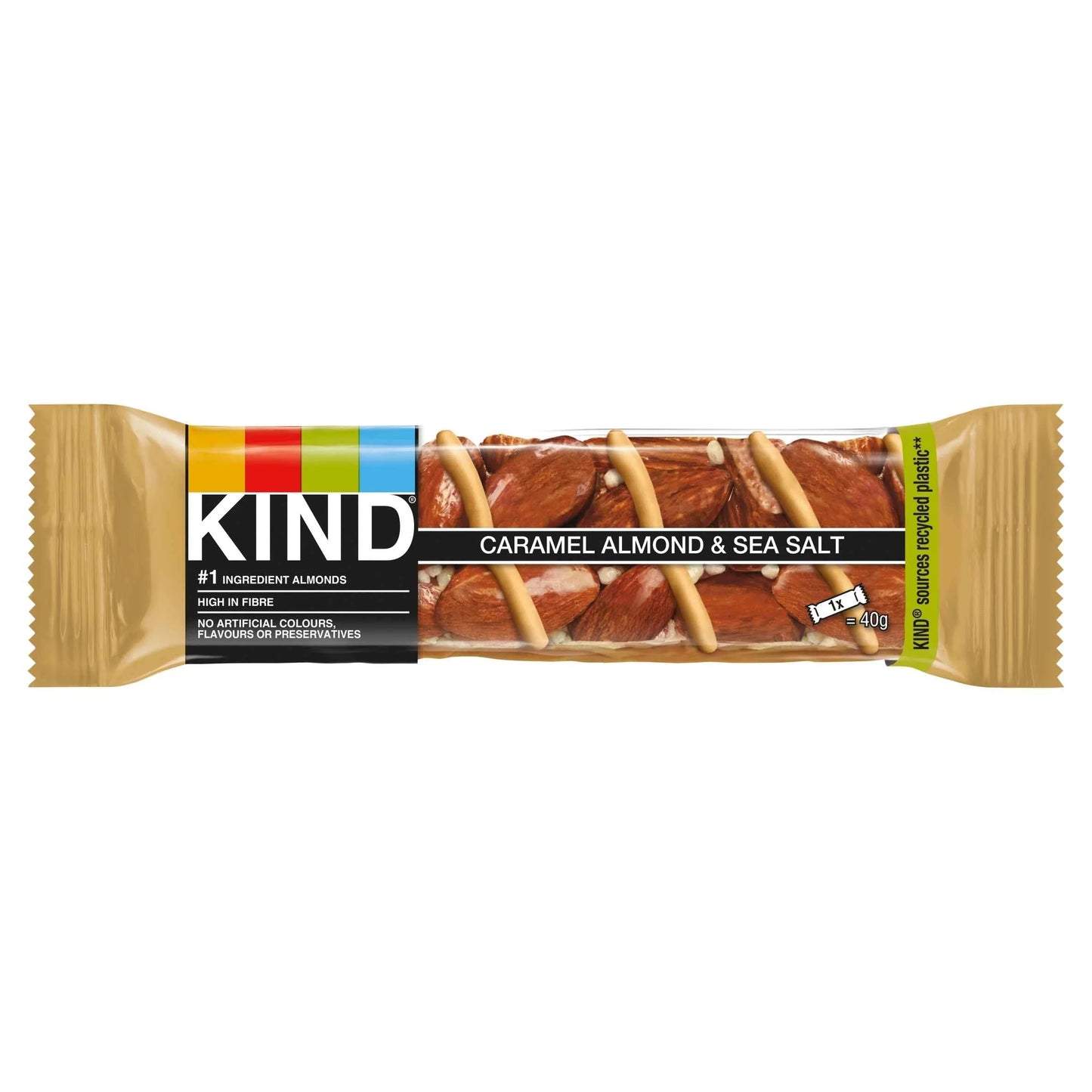 Caramel Almond & Sea Salt Cereal Bar 40g by KIND