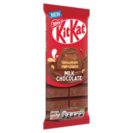 Kit Kat Milk Chocolate 99g by KITKAT at The British Vault