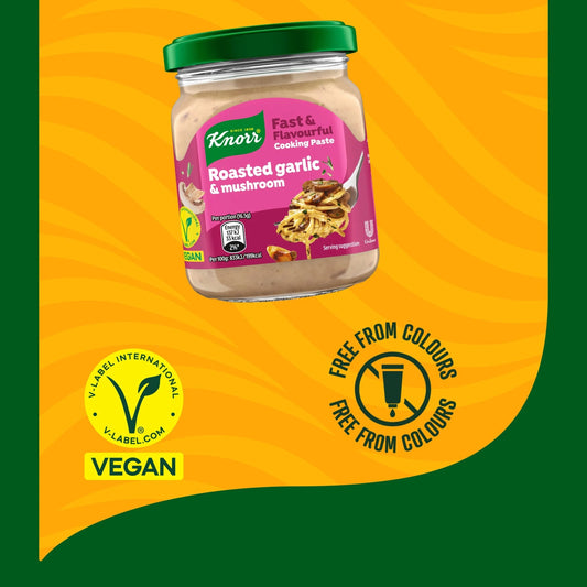 Roasted Garlic & Mushroom Cooking Paste by Knorr