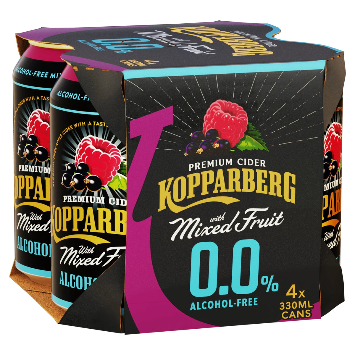 Alcohol-free Premium Cider - Mixed by KOPPARBERG