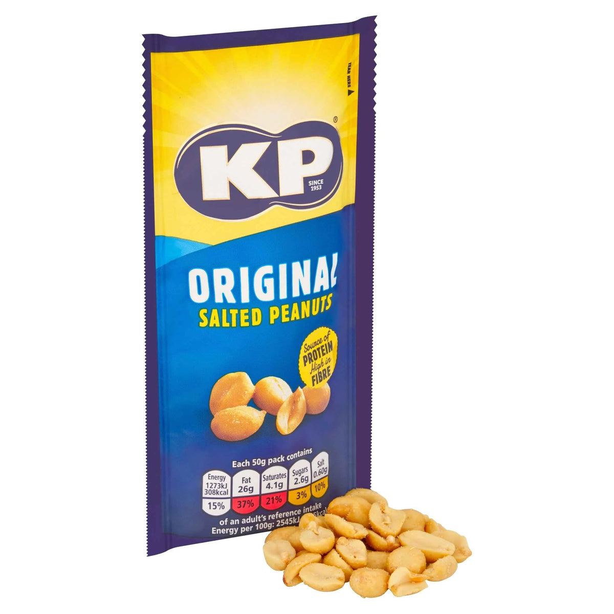 Original Salted Peanuts 50g by KP