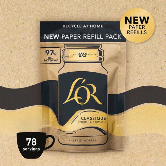 L'or Classique Instant Coffee Paper Refill by LOR