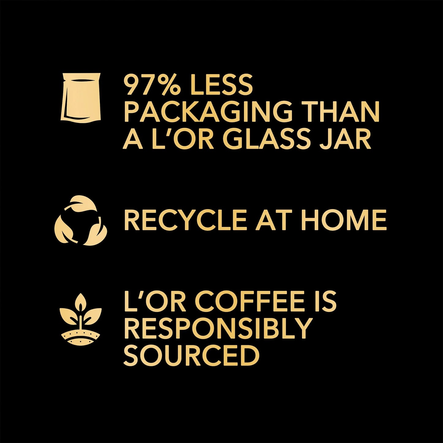 L'or Classique Instant Coffee Paper Refill by LOR