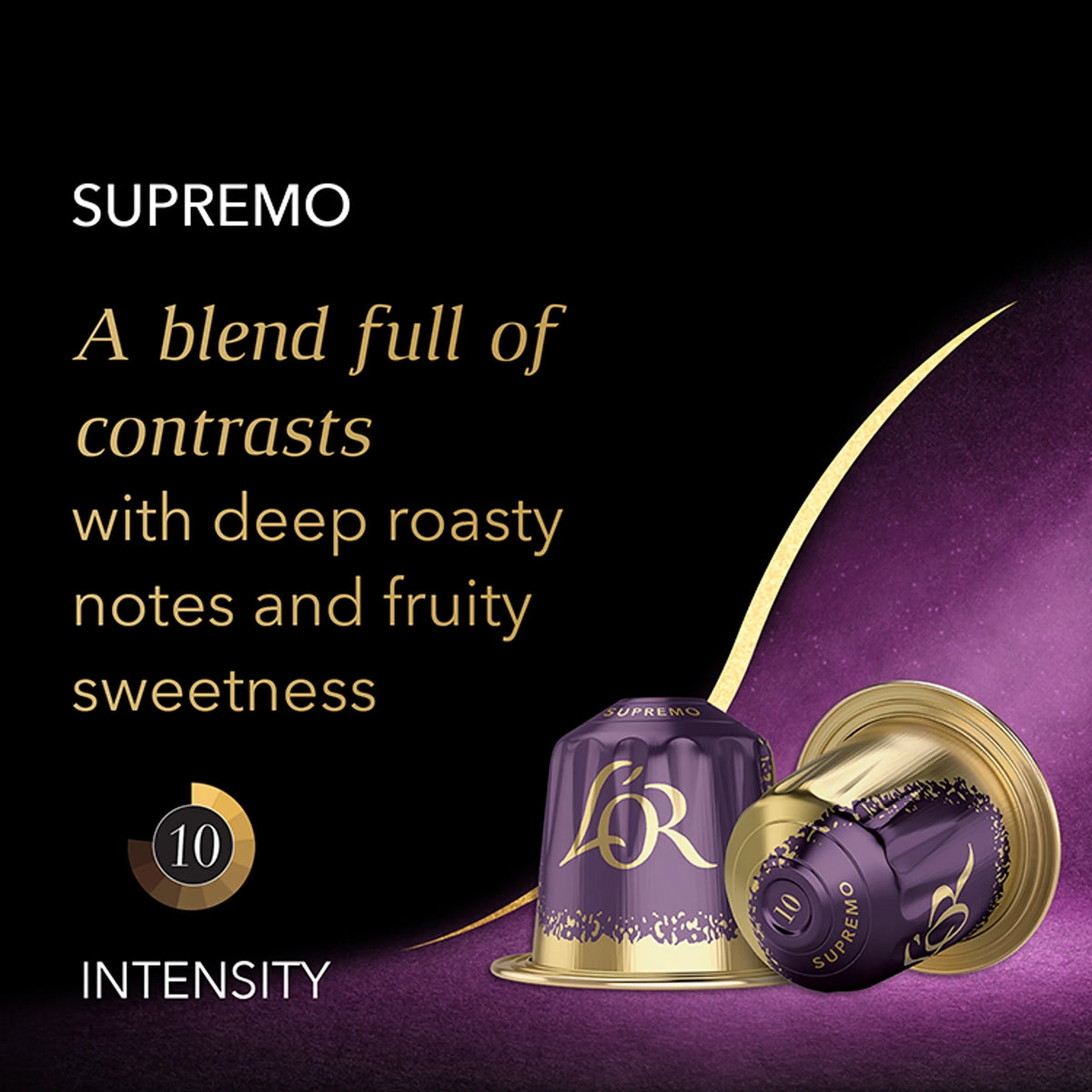 L’or Espresso Supremo 10 Capsules 52g by L'OR