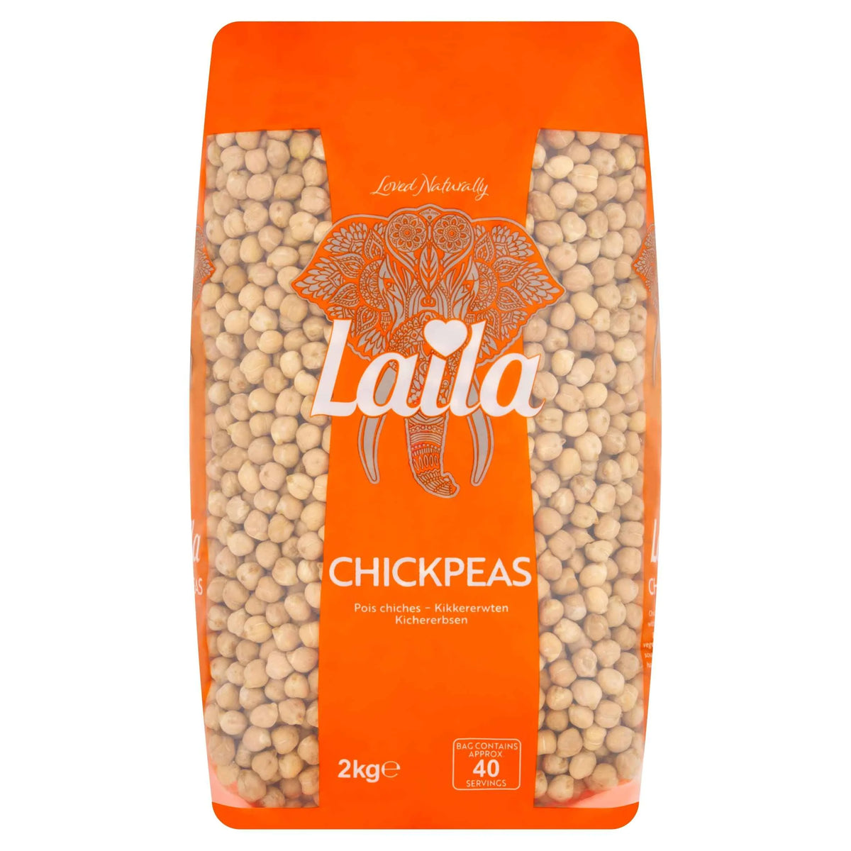 Chickpeas 2kg by LAILA