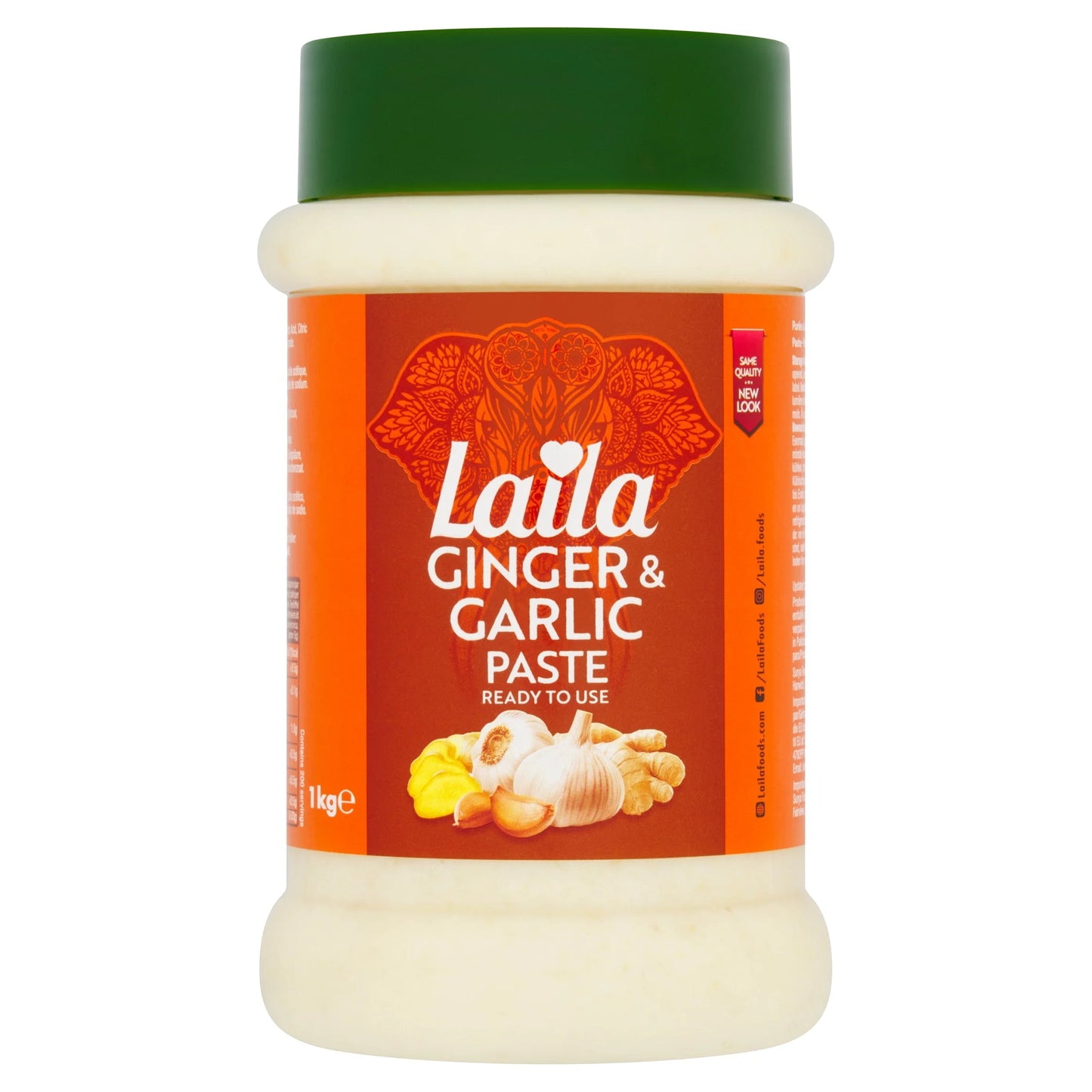 Ginger Garlic Paste 1kg by LAILA