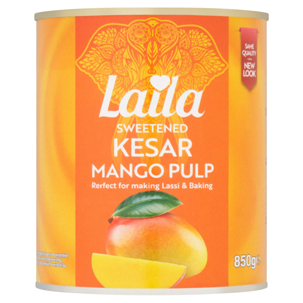 Kesar Mango Pulp 850g by LAILA