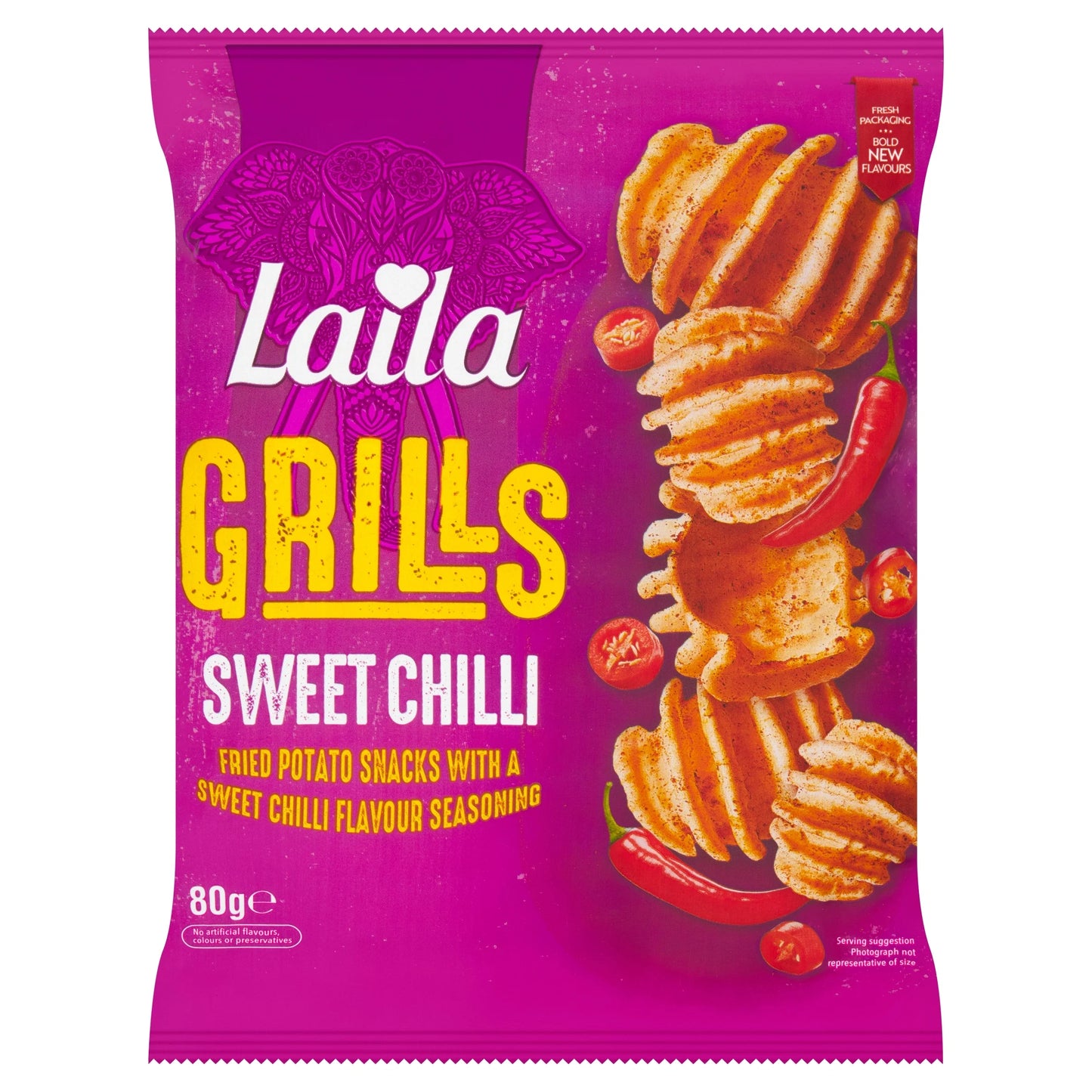 Sweet Chilli Grills 80g by LAILA