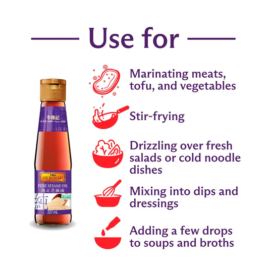 Pure Sesame Oil 207ml by LEE KUM KEE