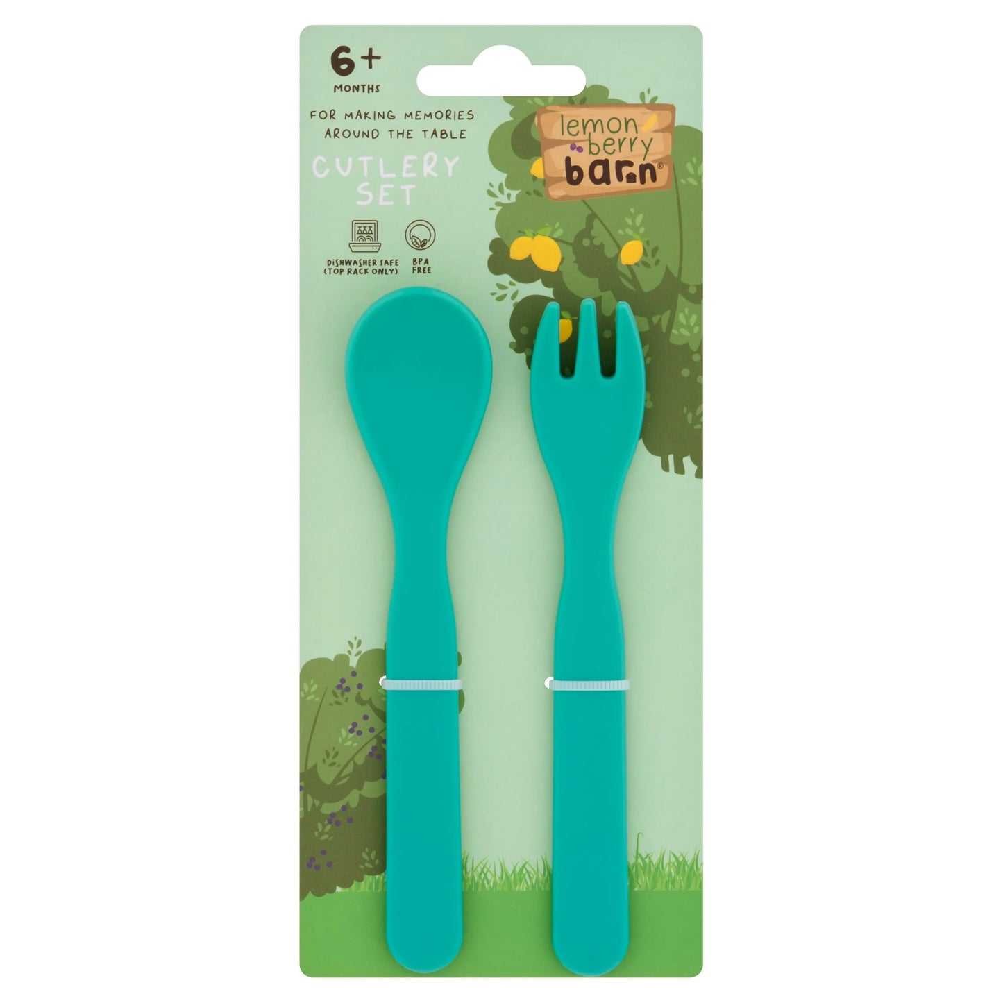 2 Piece Cutlery Set by Lemon Berry Barn