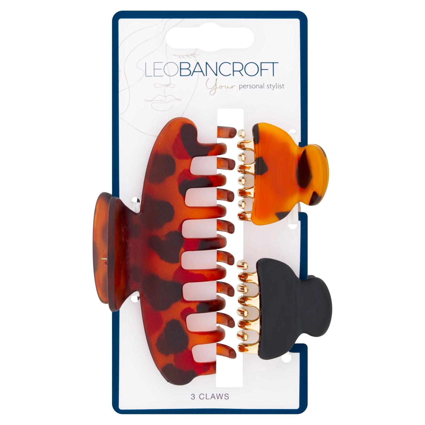 Assorted Claws 3 Pack Tort by LEO BANCROFT