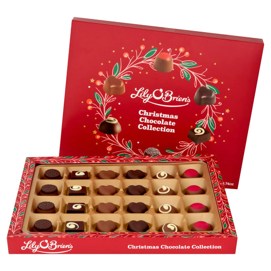 Christmas Chocolate Collection by Lily O'Brien's at The British Vault