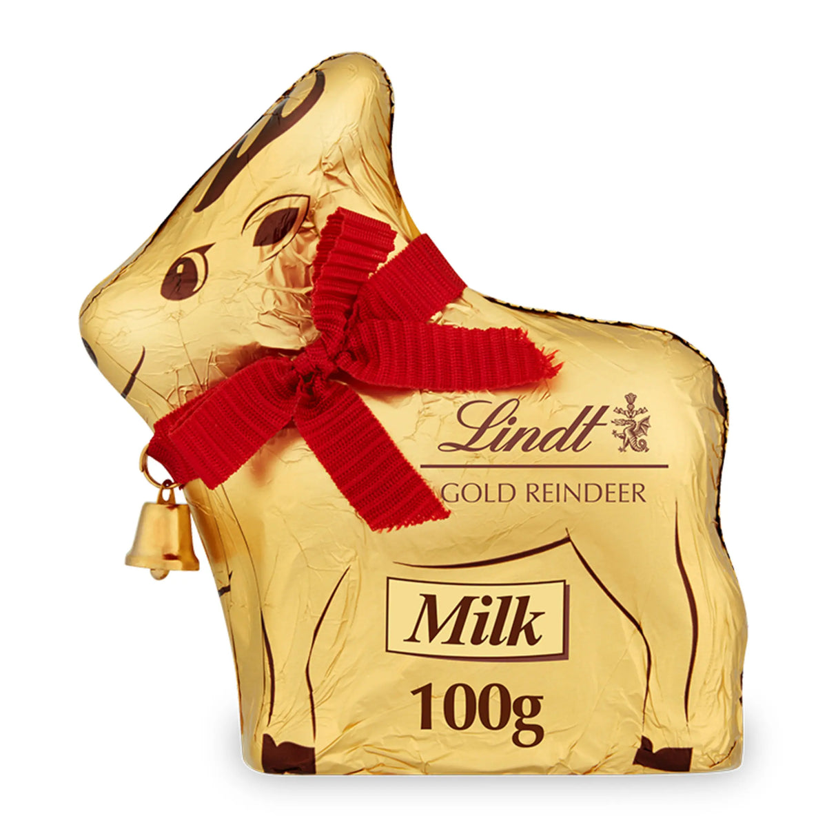 Chocolate Reindeer 100g by Lindt at The British Vault