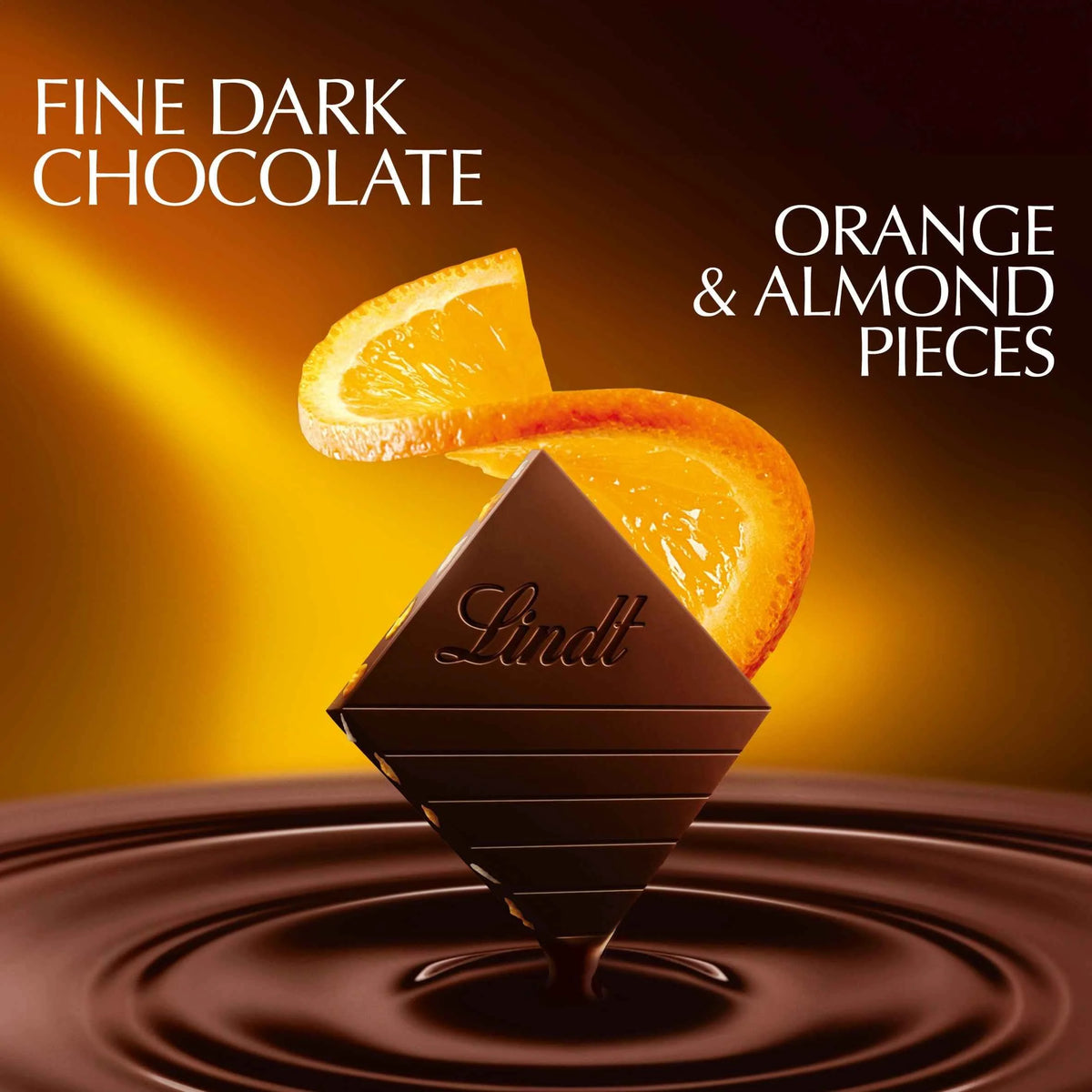Excellence Dark With Almonds Chocolate by Lindt
