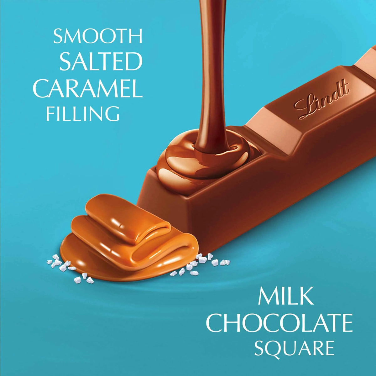 Lindor Salted Caramel Milk Chocolate by Lindt