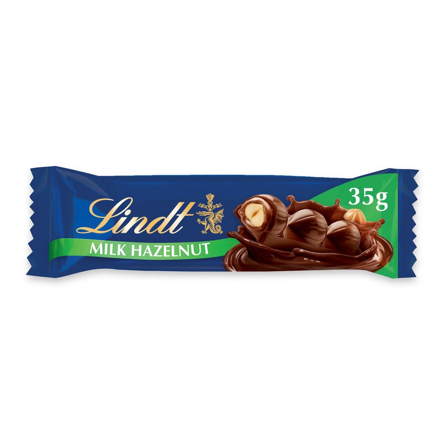 Milk Chocolate Hazelnut Bar 35g by Lindt