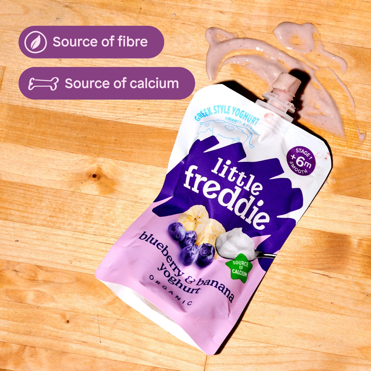 Organic Blueberry & Banana by little freddie