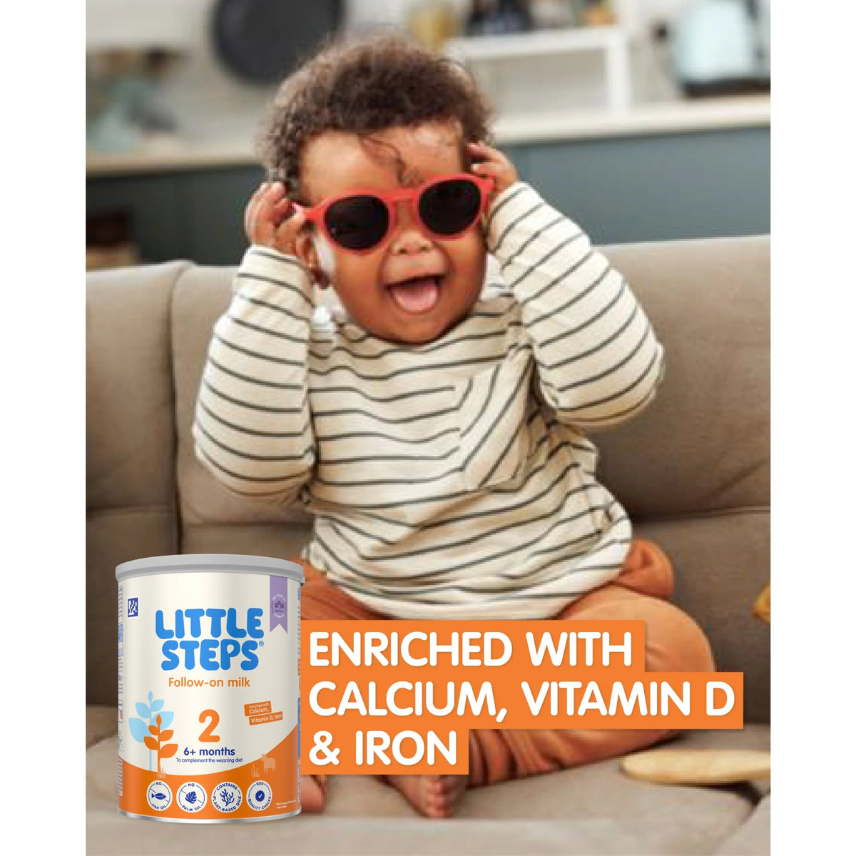 Little Steps Follow On Baby Milk Formula by SMA