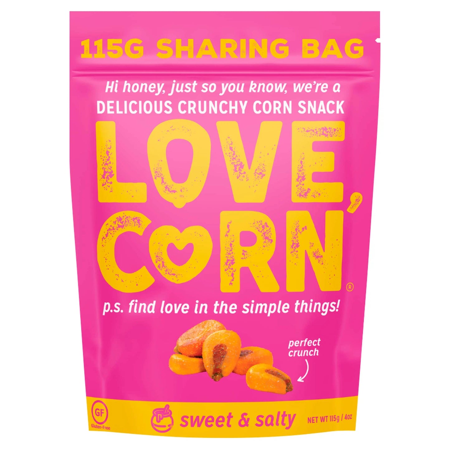 Sweet & Salty 115g by LOVE CORN