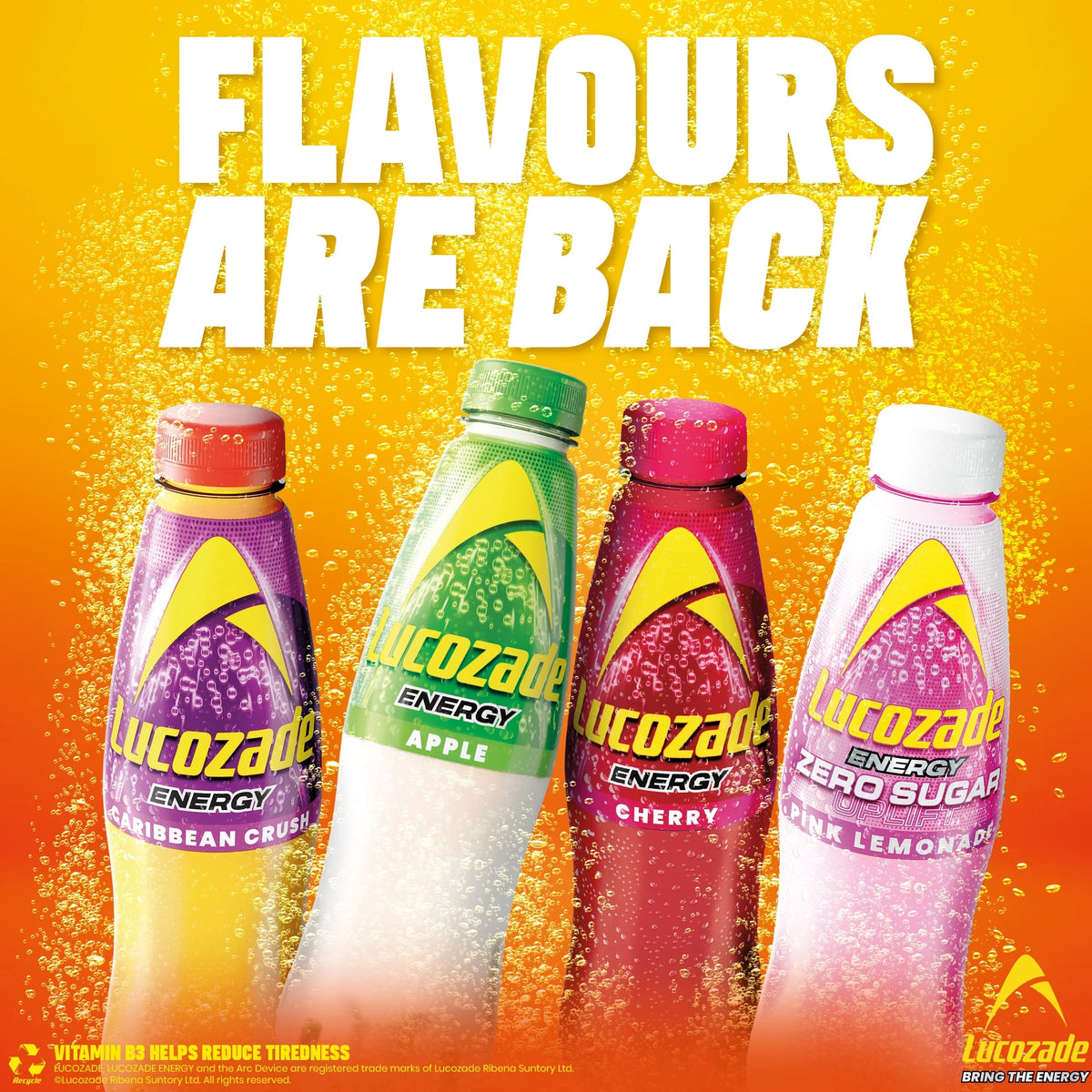 Energy Drink Caribbean Crush 900ml by Lucozade