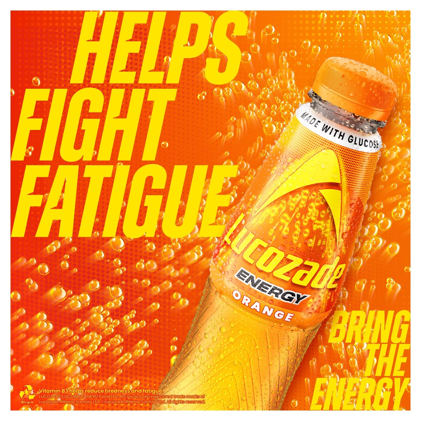 Energy Drink Orange 900ml by Lucozade
