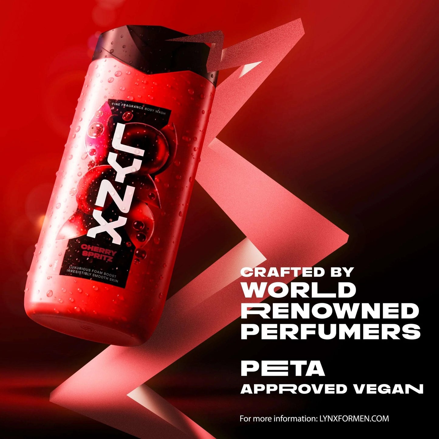 Fine Fragrance Cherry Spritz Body Wash by LYNX