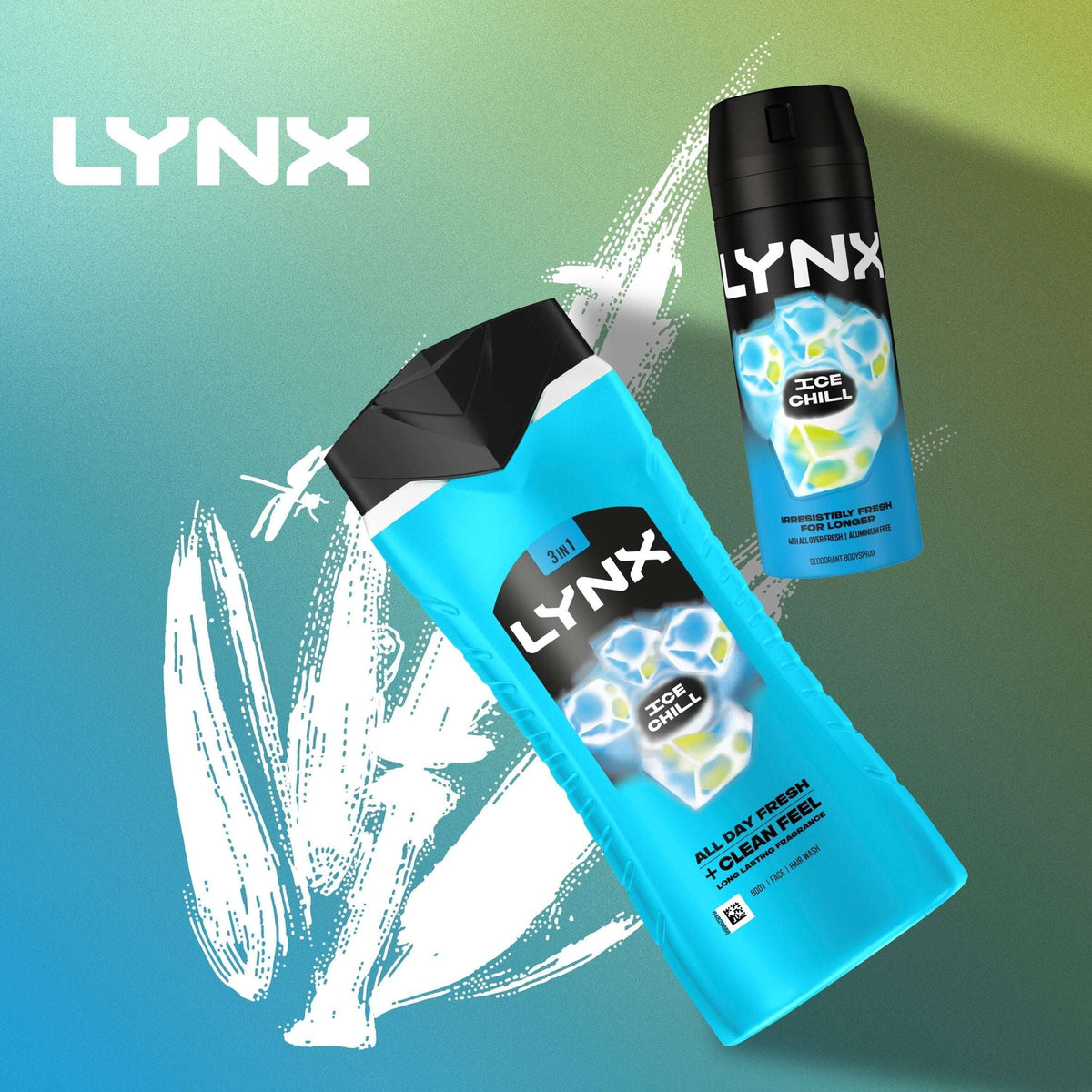Ice Chill Xxl Bodywash Shower Gel 500ml by LYNX