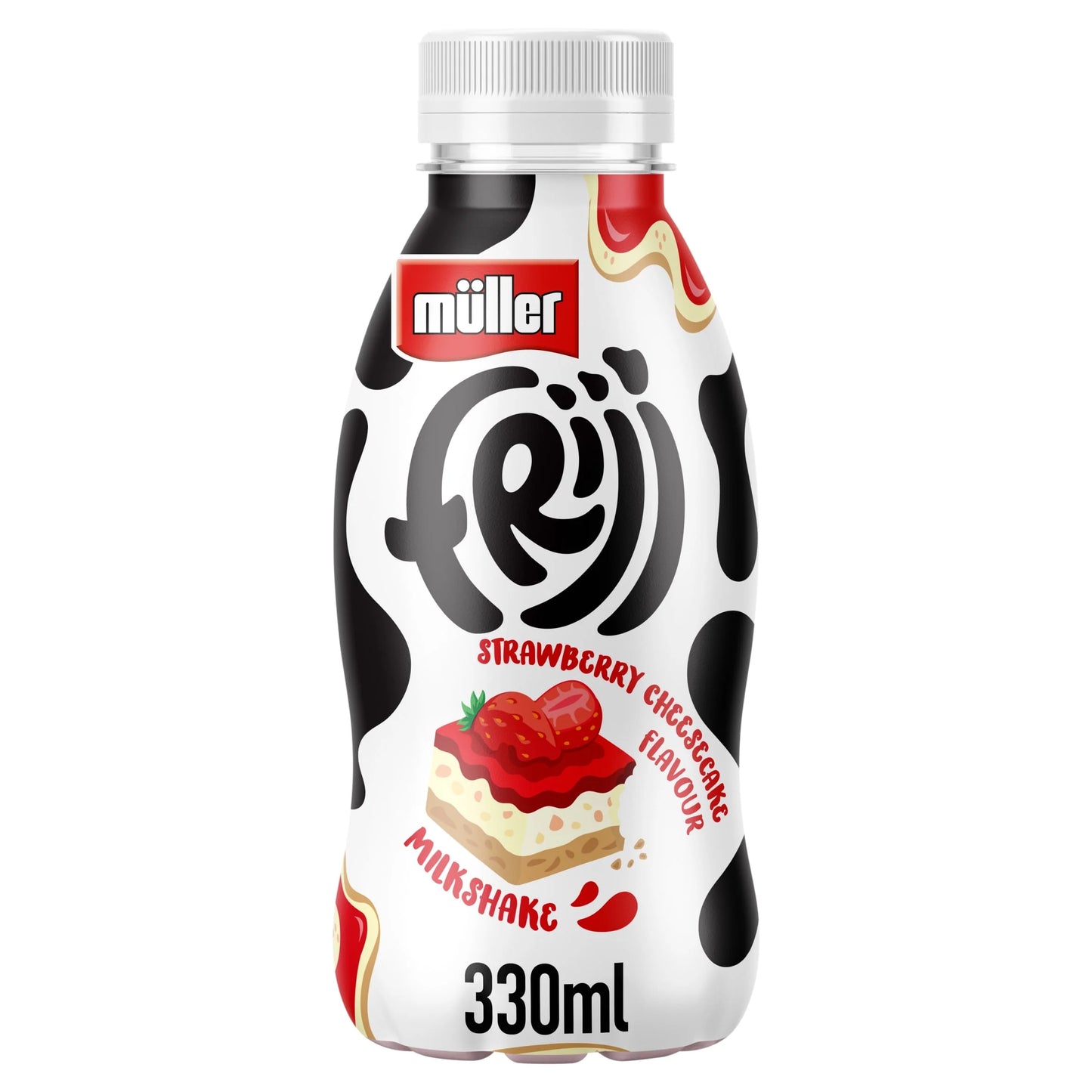 Müller FRIJJ Strawberry Cheesecake Flavour (330ml)