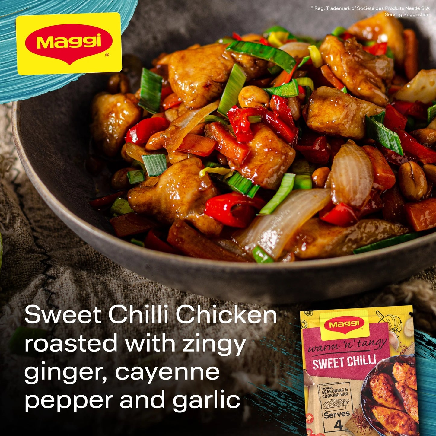 So Juicy Sweet Chilli Chicken Recipe by Maggi