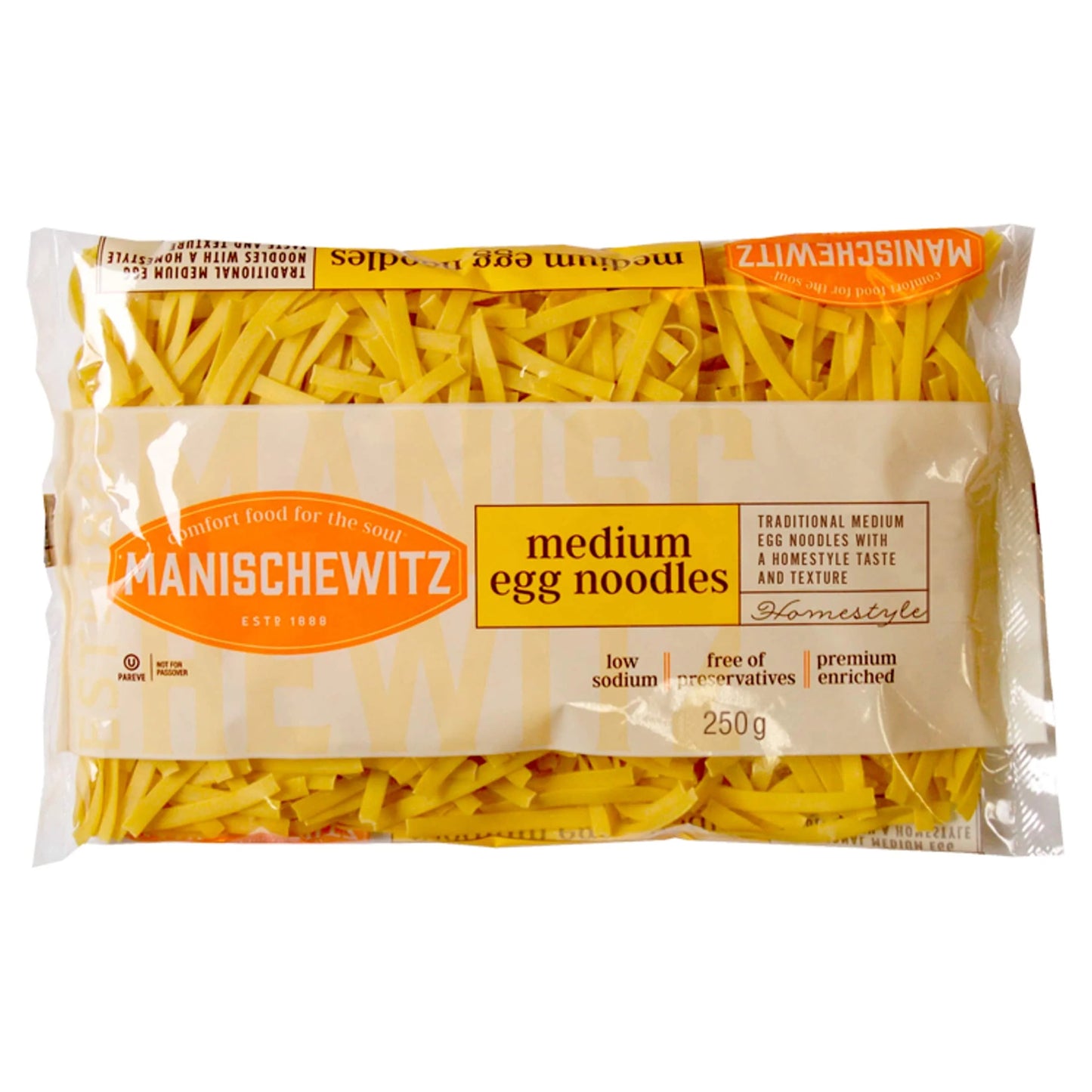 Medium Egg Noodles 250g by MANISCHEWITZ