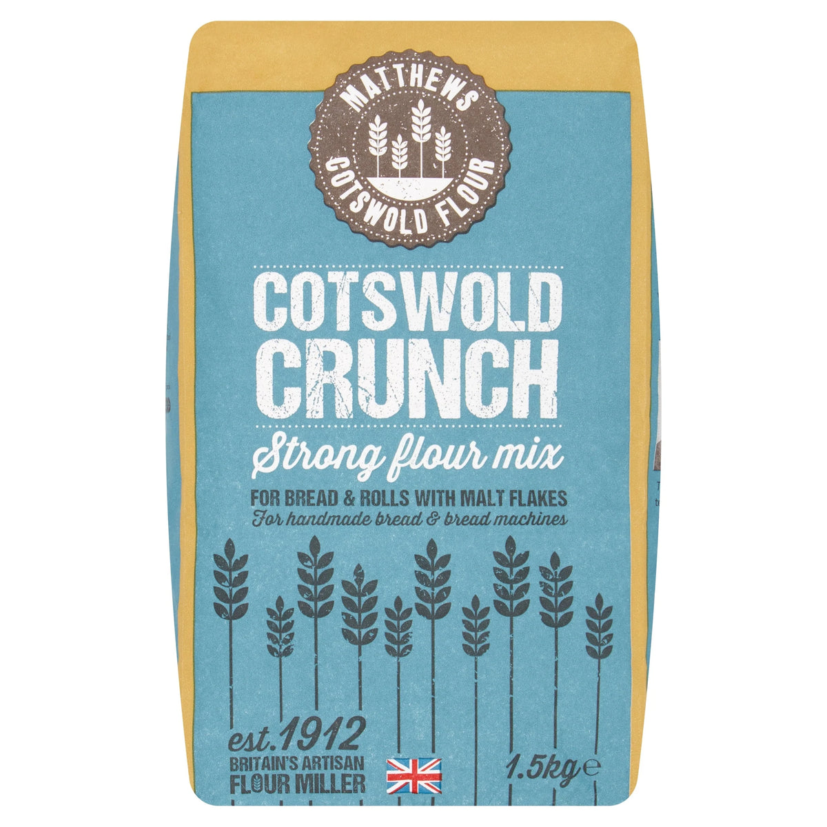 Matthews Cotswold Crunch Strong Flour Mix 1.5kg by MATTHEWS FLOUR