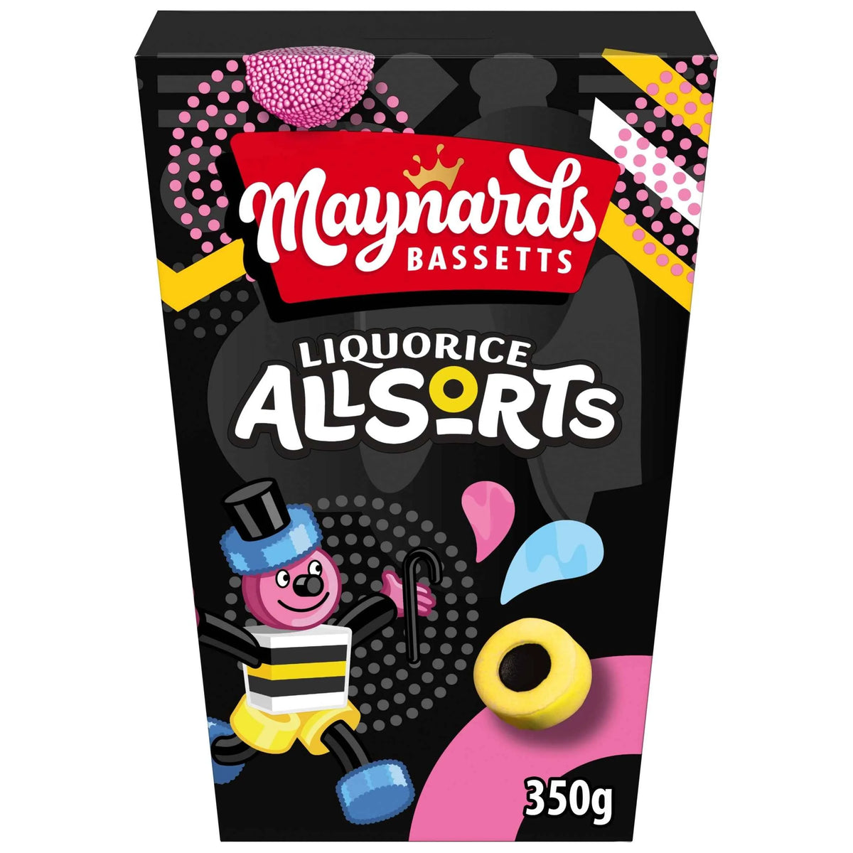Liquorice Allsorts Sweets by Maynards Bassetts