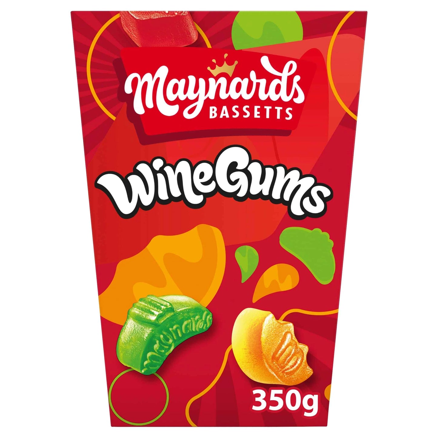 Wine Gums Sweets Carton 350g by Maynards Bassetts